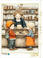 Puzzle Calvendo Deux Petits Gourmands | 1000 PièCes, Format Assemblé 64 × 48 Cm
