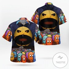 Pac Man Game Anniversary Hawaiian Shirt