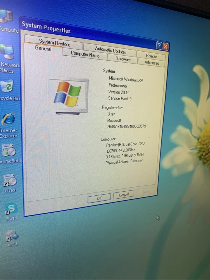 Acer Veriton SFF Duo core E6700 3GB 250GB Windows XP Pro SP3 (wifi) - Image 2 of 4