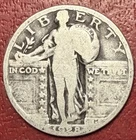 1928 25C Standing Liberty Quarter. Free Shipping