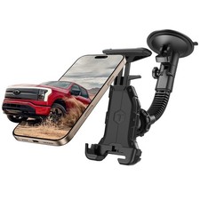 ToughTested Phone Holder GPS Mount, Heavy Duty Suction Cup Tablet Holder for ...