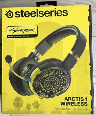 SteelSeries ARCTIS 1 Wireless Headset Cyberpunk Netrunner Edition
