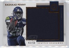 2018 Panini Encased Substantial Rookie Swatches 43/50 Rashaad Penny #SRS-RP 04u5