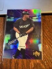 Vernon Wells 2005 Upper Deck Reflections Purple #34 /99 Toronto Blue Jays NM-MT