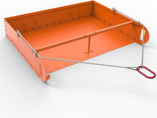 Tow-Behind Manure Scoop for Easy Cleanup of Horses, Sheep, Goats & Alpacas
