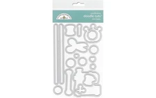 Doodlebug Cute & Crafty Doodle Cuts Sew Happy