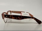 Authentic Kate Spade KS Shantal QTQ Peach Havana Rectangle Eyeglasses 52mm — photo 4
