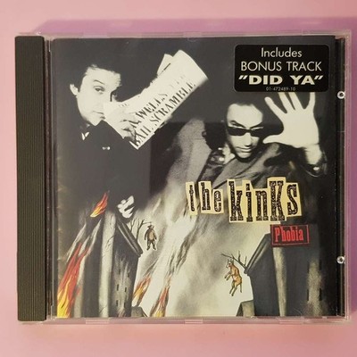 THE KINKS phobia DADC AUSTRIA EX/EX (CD Album, Pop, Columbia)