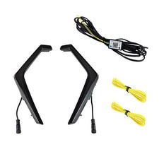 Polaris RZR XP 1000 Turbo 2019-2022 LED RGB Grille Lights Turn Signal Fang Accen