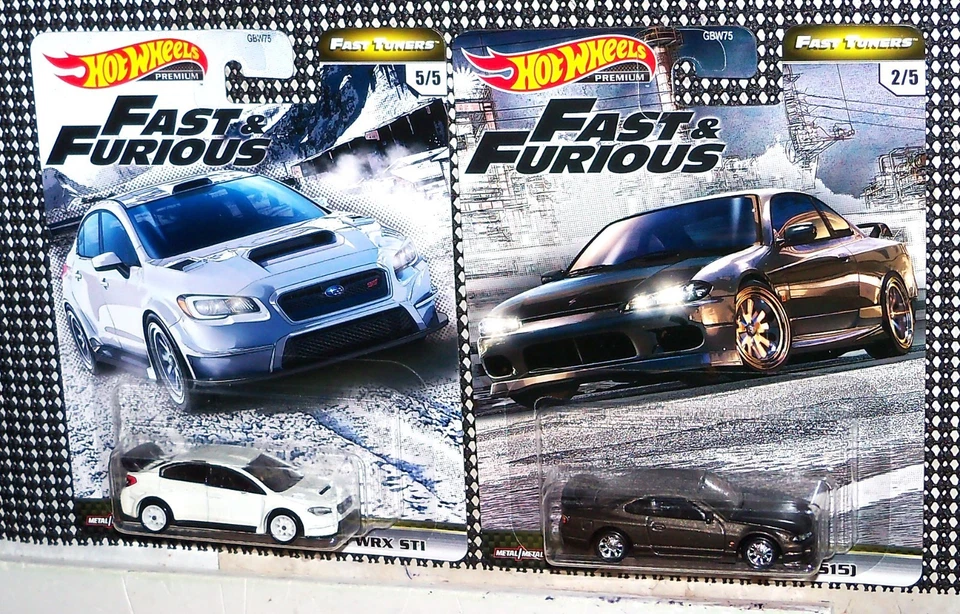 HOT WHEELS PREMIUN LOT OF 6 TOTAL, ASSORTED FAST & FURIOUS SEE PICTURES - Image 2 of 4
