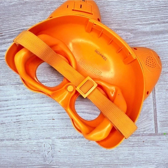 Super Kitty Ginny Naranja Gato Parlante Máscara Halloween Disfraz Cosplay Vestir Foto 3 de 4