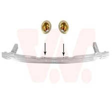 Stossfänger TrägerStoßfänger unten vorne Aluminium für BMW 5er G30 F90