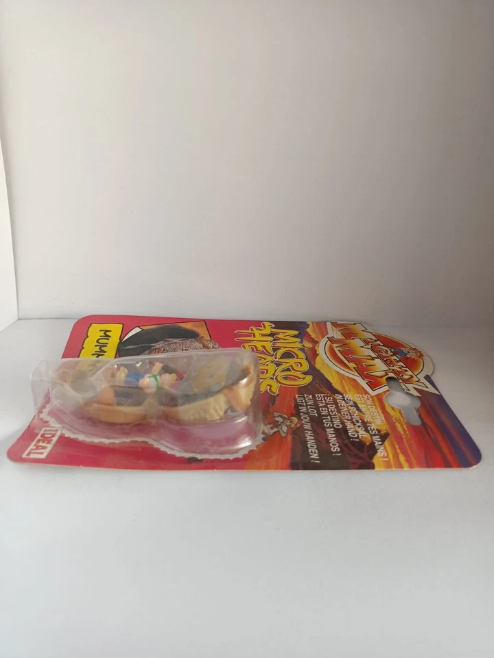 Mighty Max Micro Heads MUMMY 1993 OVP Bluebird Toys Retro Rarität MOC - Bild 3 von 4