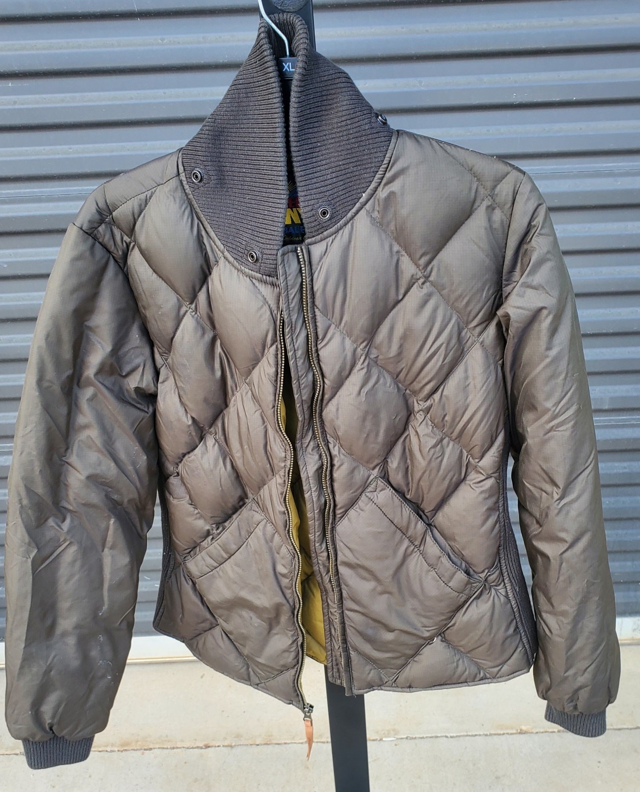 Vintage Eddie Bauer 1936 Skyliner Model Goose Down Jacket EB550 Size L