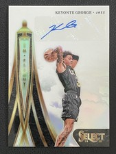 Keyonte George 2024-25 Panini Select In Flight Signatures Auto /249 #IFS-KEY