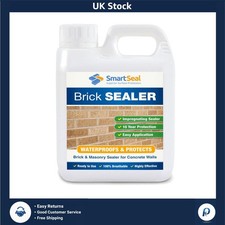 Breathable Brick Waterproofer & Sealer for Masonry Concrete Stone 1L