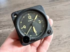 Vintage Wakmann 8 Day Aircraft Clock AN-5743-2 Swiss Made - Mechanical