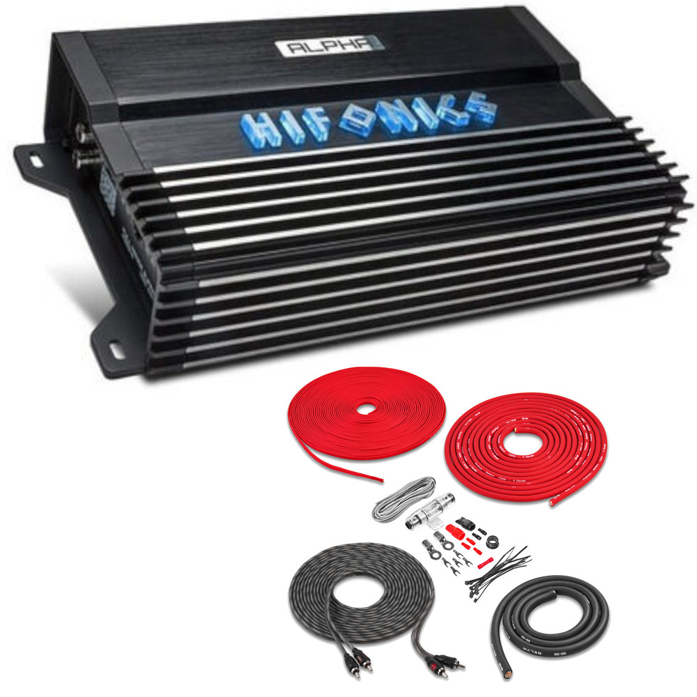 Компактный моноблочный усилитель Hifonics A12001D 1200 Вт с комплектом усилителей 3779000₽