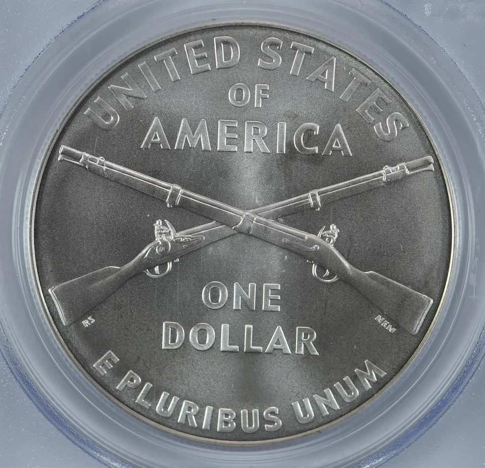 2012-W Infantry Commemorative Dollar MS69 PCGS Blue Label - Image 4 of 4