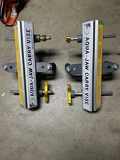 Omni Cubed Aqua-Jaw Carry Vise Clamps for Stone Countertops Pair New”