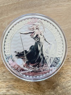 10oz 2025 King Charles III Britannia .999 Fine Silver Bullion Coin CGT Free UK