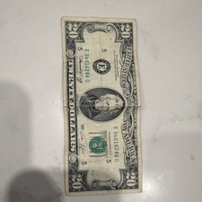 20 1981 Federal Reserve Note E34016286D Circulated Banknote