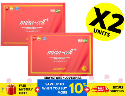 Miira-cell+ Revoobit Stem Cell Anti Aging Supplement 24 Sachet ( X 2 )