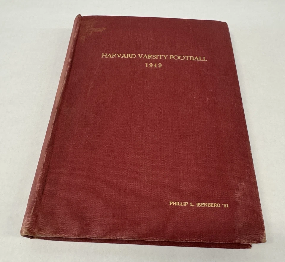 1949 Harvard University Football Bound Programs - Dartmouth Yale Cornell - Image 2 of 4