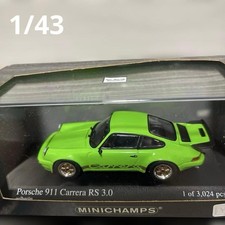 MINICHAMPS Porsche 911 Carrera RS 3.0 Green 1/43 Limited 3024pcs Model