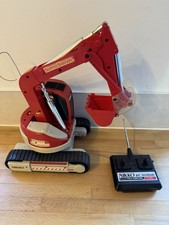 Nikko Super Shovel Vintage RC Excavator Original Battery-Charger-Controller 1/12