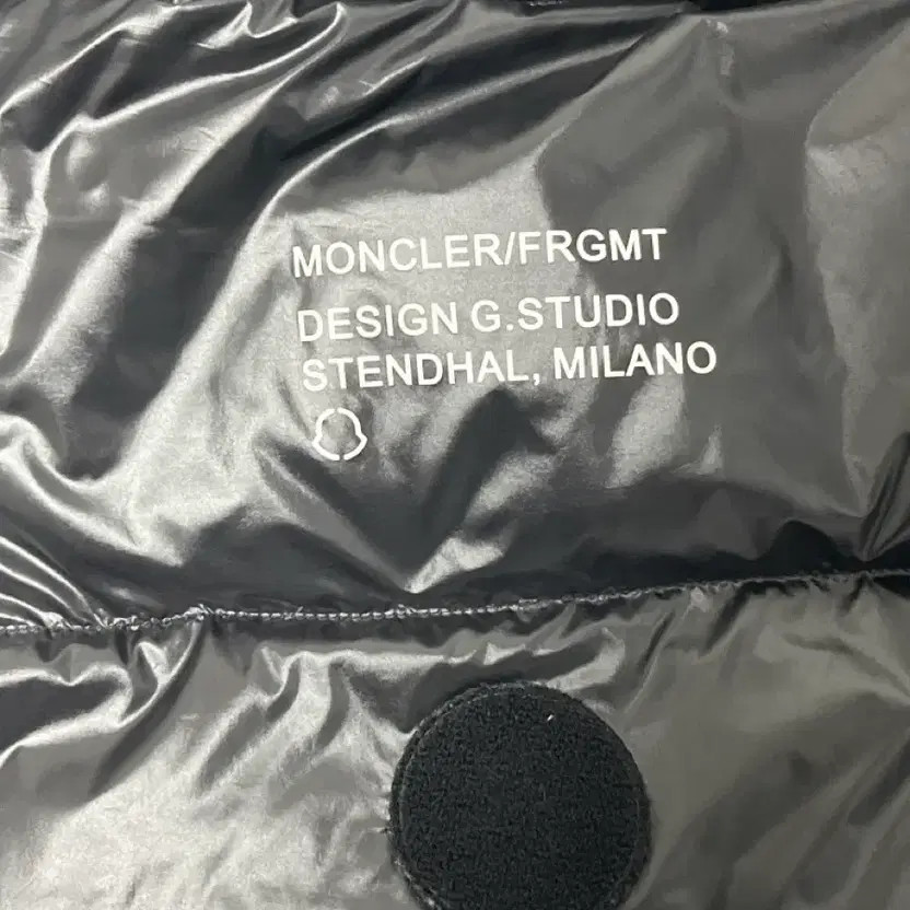 Moncler Hiroshi Fujiwara Puffer Jacket, Black, L-XL, Used