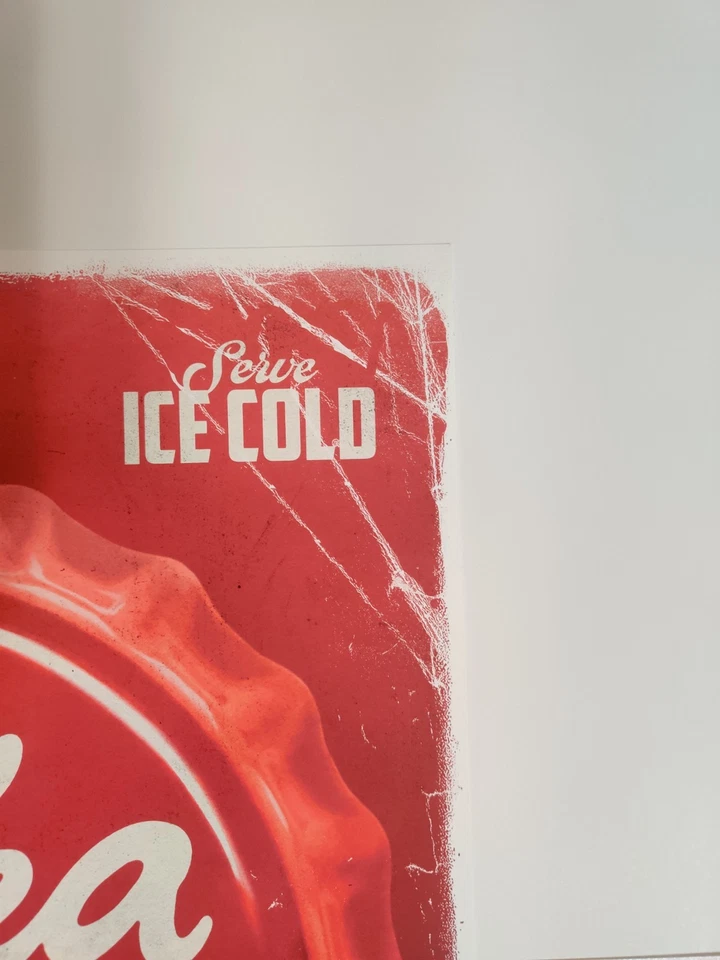 Litografía Giclee Zaavi exclusiva de Fallout "Enjoy a Nuka Cola" LE #10/146 rara Foto 3 de 4