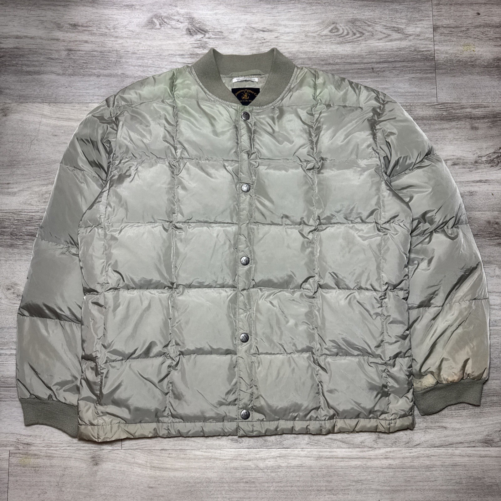 Mens Szl Green Snap Front