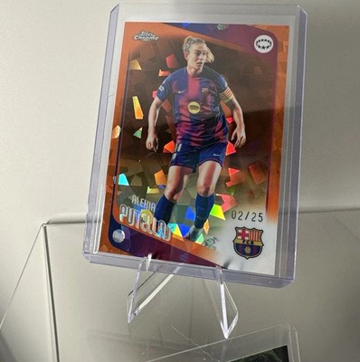Topps Chrome Saphire Alexia Putellas #11 FC Barcelona 02/25 UEFA WCL