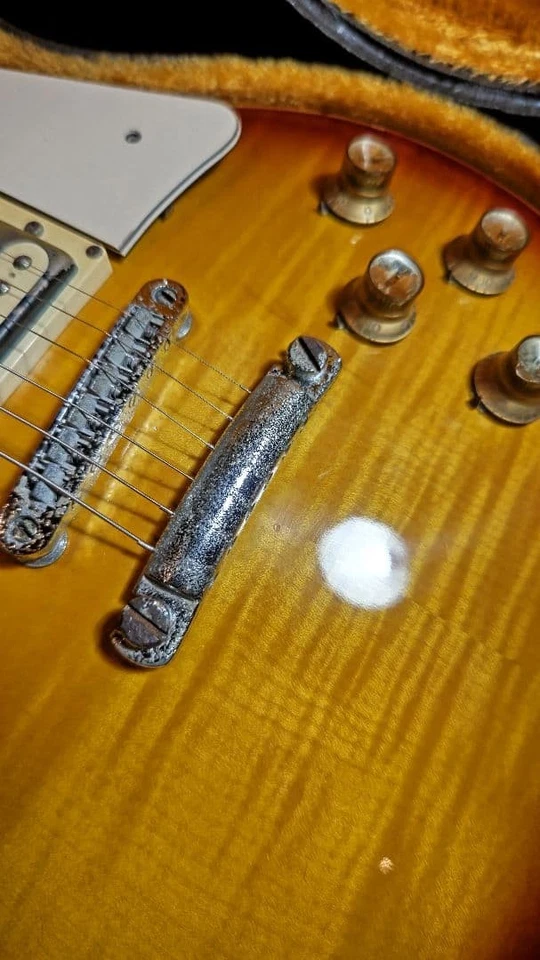 Guitarra Eléctrica Greco Corte Único Vintage Sunburst Guitarra Eléctrica Foto 2 de 4