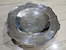 Sterling Silver William Neale & Son Cake Fruit Dish on Pedestal  361 grams