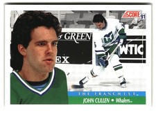 1991-92 Score Canadian Bilingual #311 John Cullen