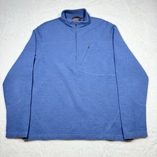 Ibex Shak Quarter Zip Pull Over Mens Size Large 100% Merino Wool Midlayer USA