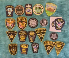 OHIO POLICE SHERIFF PATCH - LOT COLLECTION 20 PATCHES