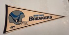 1982 USFL Boston Breakers, Full-Size Pennant ￼ Vintage