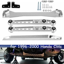 For 1996-2000 Honda Civic Rear Lower Control Arm Suspension Subframe Tie Bar Kit