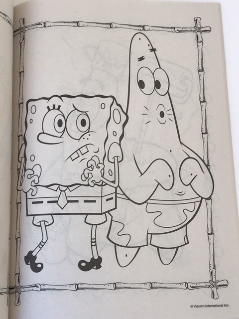 Sponge Bob Square Pants Jumbo Coloring & Activity Book + 16 Crayons Kids Book | eBay