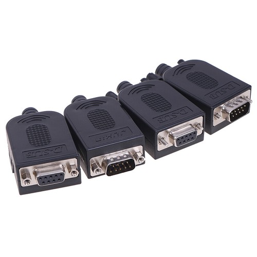 DB9 Connector Male Female 9 Pin Plug Wire Sleeve RS232 RS485 Breakout Termina_$8 - Picture 4 of 15