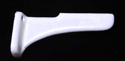 UNIQUE VINTAGE PORCELAIN CAST IRON BATHROOM SELF SUPPORTS - Picture 5 of 9