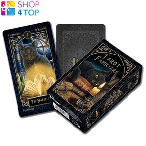 LISA-PARKER-FAMILIARS-TAROT-DECK-CARDS-ESOTERIC-TELLING-FOURNIER-NEW