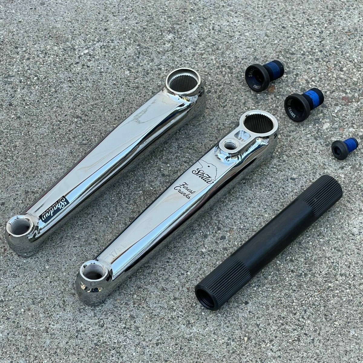 パーツ shadow finest crank 170mm (22mm) FINEST CRANKS - モトクロスインターナショナル