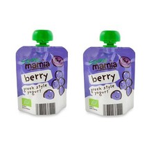 Mamia Berry Greek Style Yogurt 6+ Months 90g (Pack of 2)