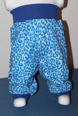 Mitwachshose-Pumphose-Jogginghose-Handmade-Gr 80-86 -92-süss-Leo-neu