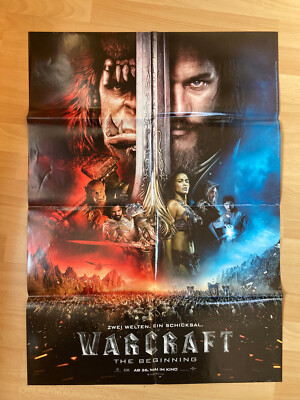 Filmposter * Kinoplakat * A1 * Warcraft - The Beginning * 2016  