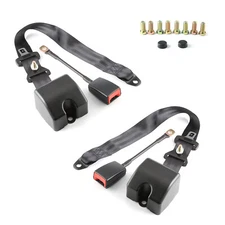 2X Genuine Chevrolet-El Camino 3 Point Safety Adjustable Seat Belt Strap Car USA